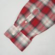 画像4: 90's J.CREW オンブレチェック柄 フランネルシャツ (4)