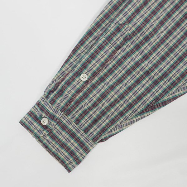 画像5: 90's Polo Ralph Lauren ボタンダウンシャツ "BLAKE / Green Plaid" (5)