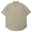 画像1: 90's Eddie Bauer S/S シアサッカー ボタンダウンシャツ (1)
