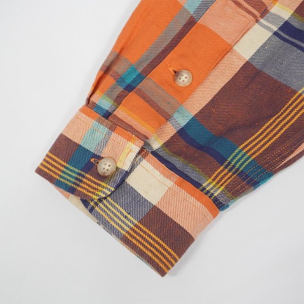 画像4: 00's Polo Ralph Lauren フランネルワークシャツ "Linen×Silk" (4)