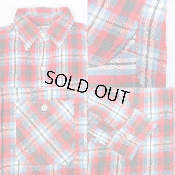 画像4: 50's Sun Valley マチ付きネルシャツ (4)