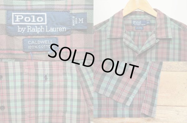 画像3: 90's POLO Ralph Lauren S/S オープンカラーシャツ “CALDWELL” (3)