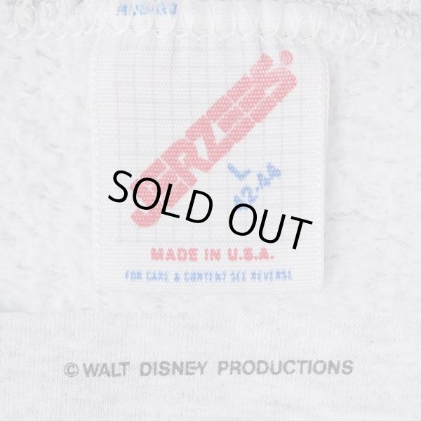 画像2: 90's Mickey Mouse キャラクタープリント スウェット "MADE IN USA" (2)