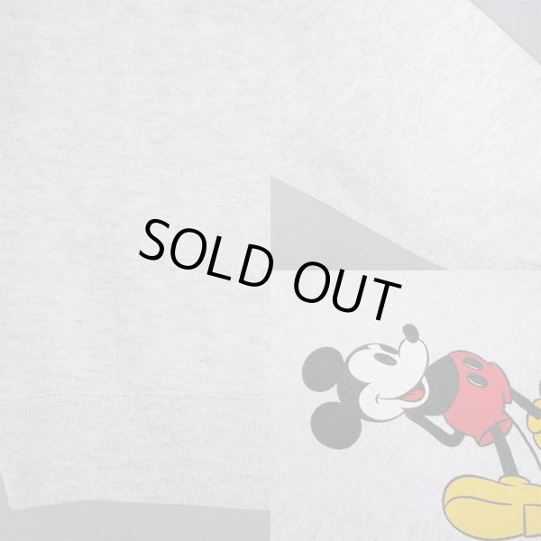 画像3: 90's Mickey Mouse キャラクタープリント スウェット "MADE IN USA" (3)