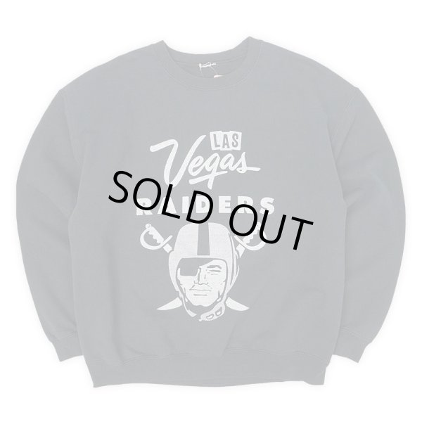 画像1: 00's LAS VEGAS RAIDERS プリントスウェット "BLACK" (1)