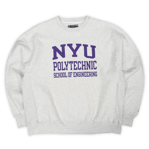 画像1: 00's Champion リバースウィーブスウェット "NYU / DEADSTOCK" (1)