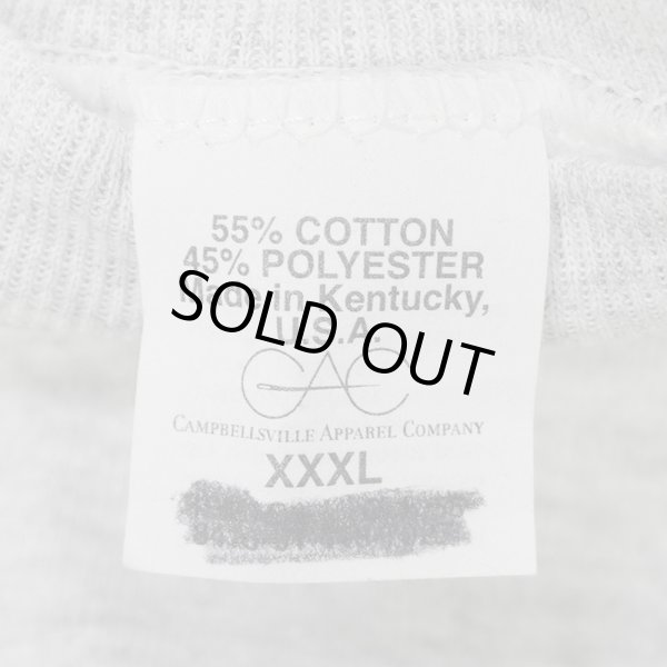 画像2: 00's CAMPBELLSVILLE APPAREL COMPANY ブランクスウェット "XXXL / MADE IN USA / DEADSTOCK" (2)