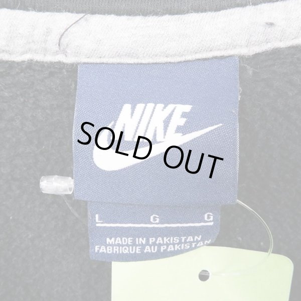 画像2: 00's NIKE スウェットパーカー "BLACK" (2)