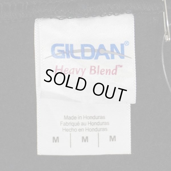 画像2: 00's GILDAN フルジップ スウェットパーカー "BLACK" (2)