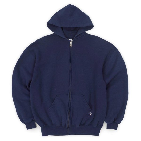 画像1: 90's RUSSELL フルジップ スウェットパーカー "MADE IN USA" (1)