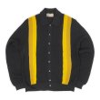 画像1: 60's Heritage Sportswear 襟付き アクリルニットカーディガン "MADE IN USA" (1)
