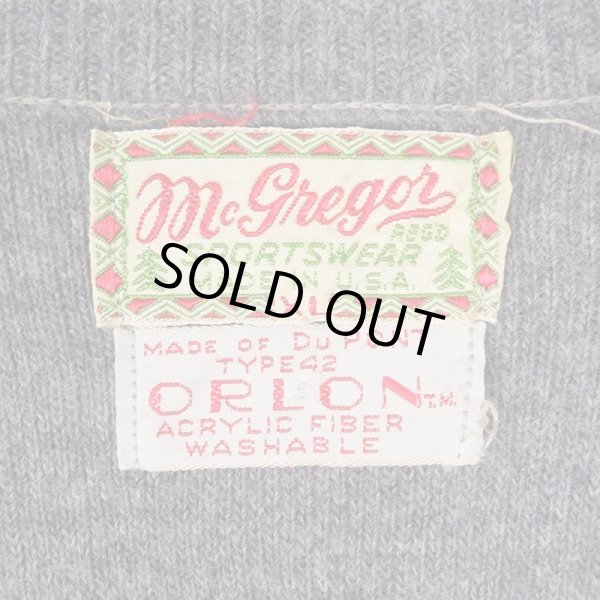 画像2: 50’s McGREGOR アクリル ニットベスト “MADE IN USA” (2)