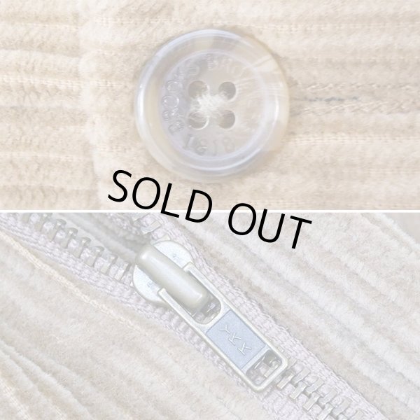 画像4: 00's 346 Brooks Brothers 2タック 太畝コーデュロイトラウザー (4)