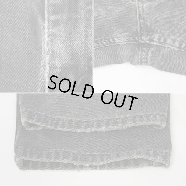 画像5: Early 00's Levi's 560 ブラックデニムパンツ "W31 L30" (5)