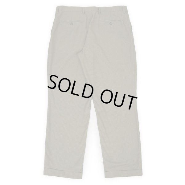 画像2: 00's Ralph Lauren 2タック スラックス "ハウンドトゥース / W34 L30" (2)