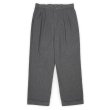 画像1: Early 00's DOCKERS 2タック トラウザー "Chacoal Heather / W34 L30" (1)