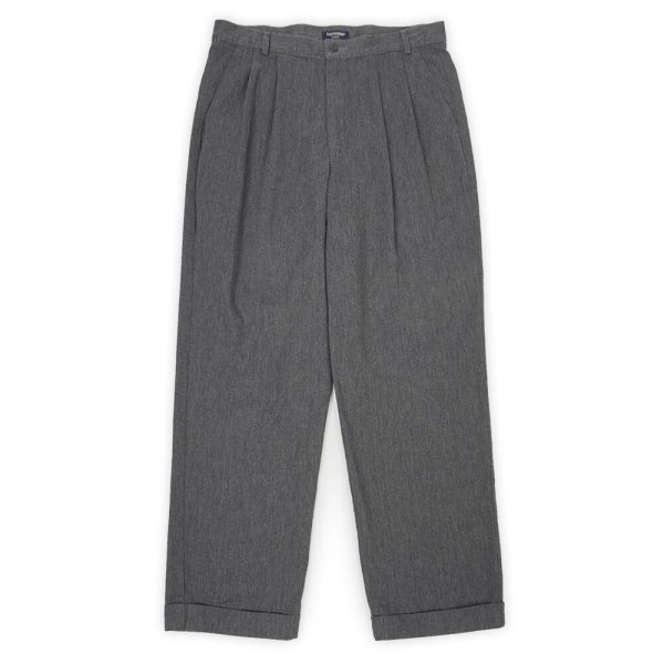 画像1: Early 00's DOCKERS 2タック トラウザー "Chacoal Heather / W34 L30" (1)