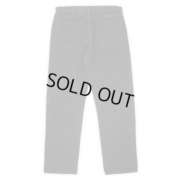 画像2: 00's RUSTLER ブラックデニムパンツ "W34 L30" (2)