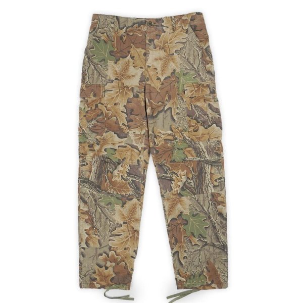 画像1: 00's LADIGA SPORTSWEAR リアルツリーカモ柄 カーゴパンツ "MADE IN USA" (1)