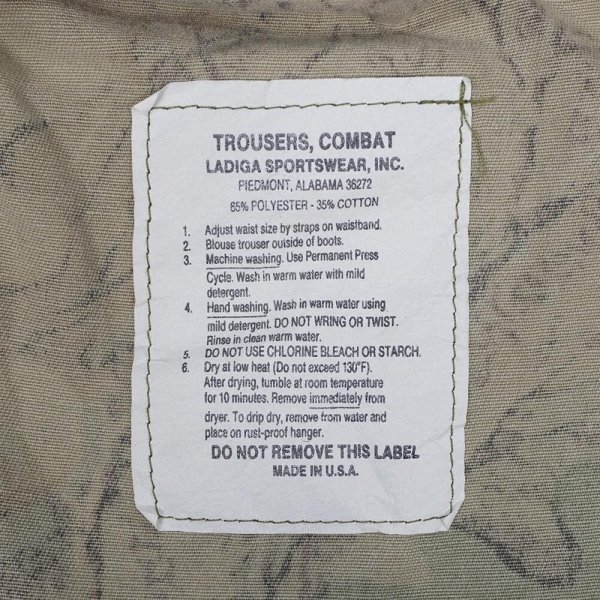 画像4: 00's LADIGA SPORTSWEAR リアルツリーカモ柄 カーゴパンツ "MADE IN USA" (4)