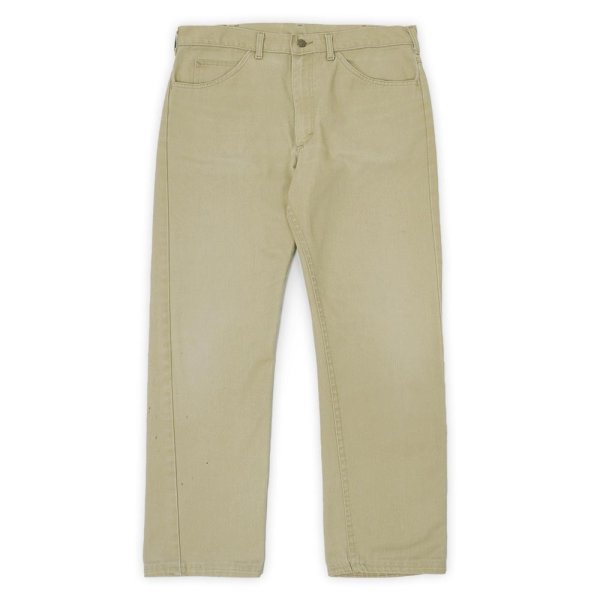 画像1: 80's Lee 200-1822 ツイルパンツ "MADE IN USA / 実寸W34.5 L30" (1)