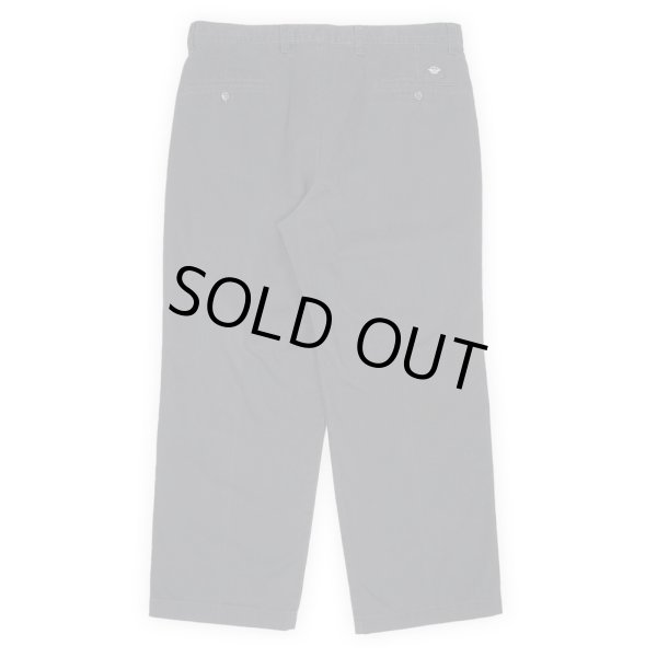 画像2: 00's DOCKERS 2タック チノトラウザー "BLACK / W36" (2)