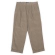 画像1: DOCKERS 2タック 太畝コーデュロイパンツ "DEADSTOCK" (1)