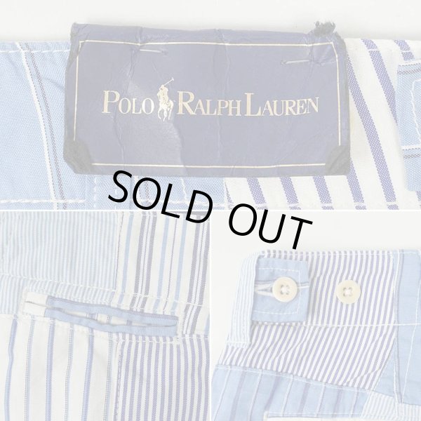画像3: 90-00's Polo Ralph Lauren パッチワーク ショーツ “DEADSTOCK” (3)