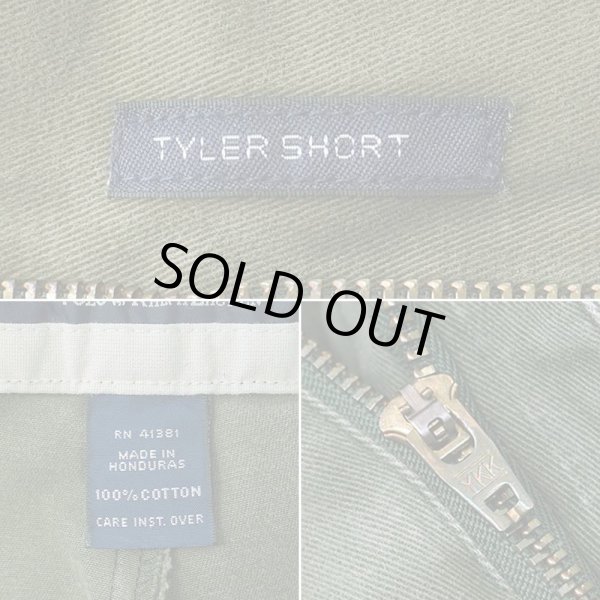 画像4: 90's Polo Ralph Lauren 2タック チノショーツ "TYLER SHORT / OLIVE" (4)