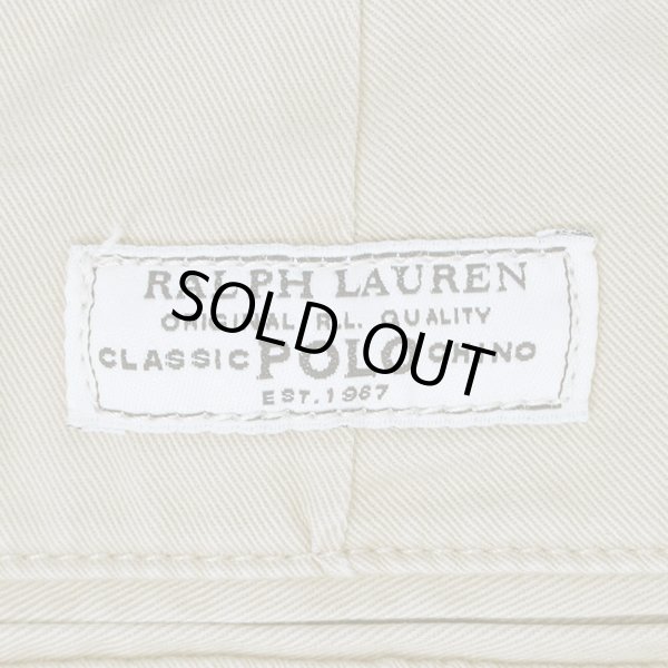 画像3: 00's Polo Ralph Lauren ノータック チノショーツ "BEIGE" (3)