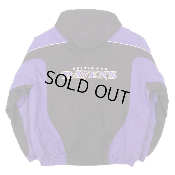 画像2: 90's BALTIMORE RAVENS パディングジャケット (2)