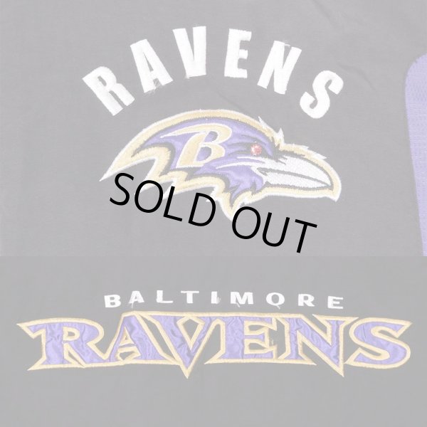 画像3: 90's BALTIMORE RAVENS パディングジャケット (3)