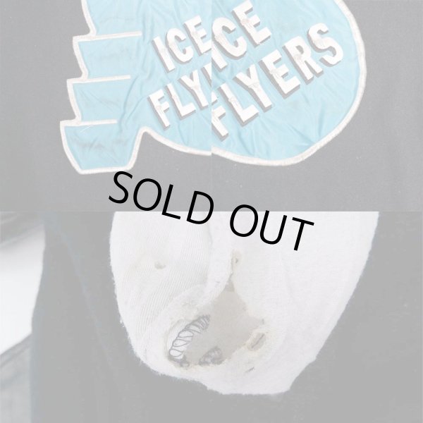 画像4: 90's ICE FLYERS スタジャン "MADE IN USA" (4)