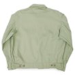 画像2: 50's LION UNIFORM HBT ワークジャケット "DEADSTOCK / Lt. OLIVE" (2)