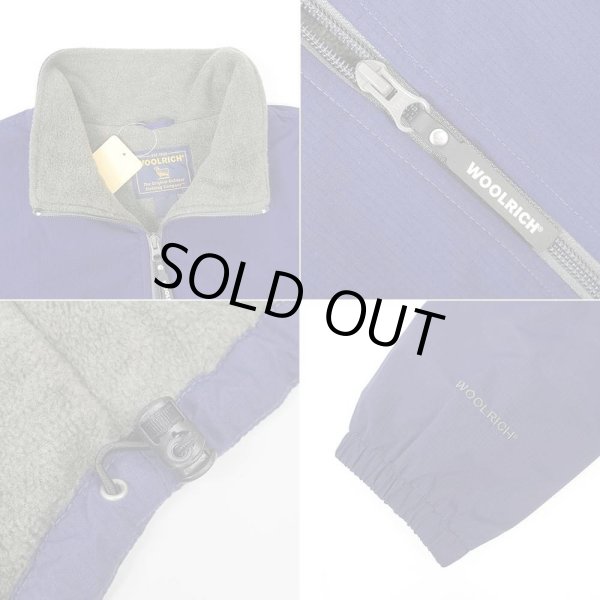 画像5: 00's WOOLRICH フリースライナー ナイロンジャケット (5)