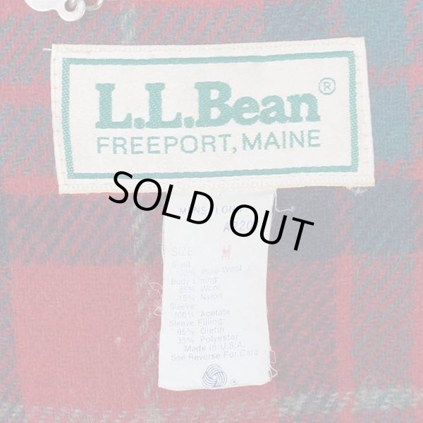 画像3: 80's L.L.Bean ウールブルゾン "MADE IN USA / NAVY" (3)