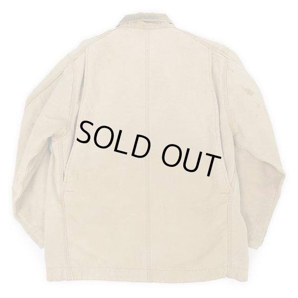 画像2: 70's Carhartt ブランケットライナー ダックカバーオール "FADE BROWN" (2)