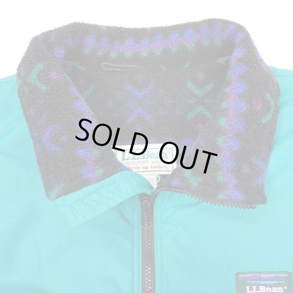 画像4: 80's L.L.bean ウォームアップジャケット "EMERALD GREEN" (4)