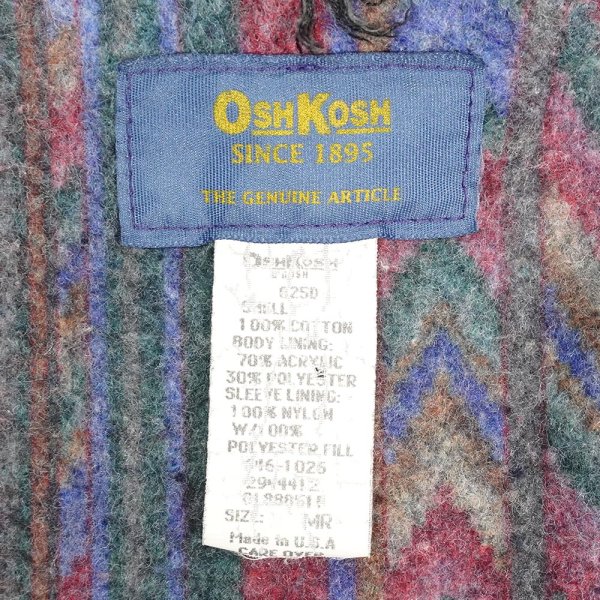 画像2: 80's OSHKOSH ブランケットライナー デニムワークジャケット "MADE IN USA" (2)