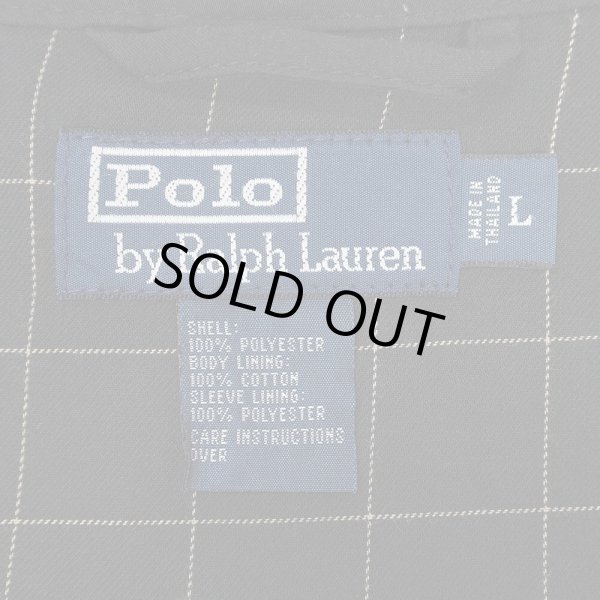 画像2: 90's Polo Ralph Lauren スウィングトップ "BLACK" (2)