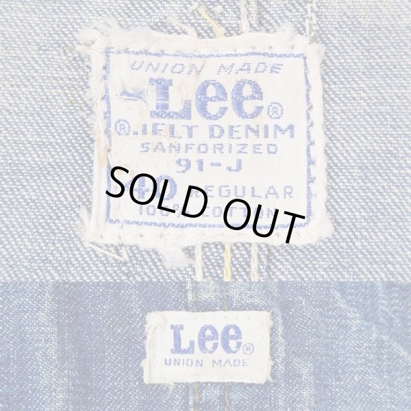 画像3: 60's Lee 91-J デニムカバーオール (3)
