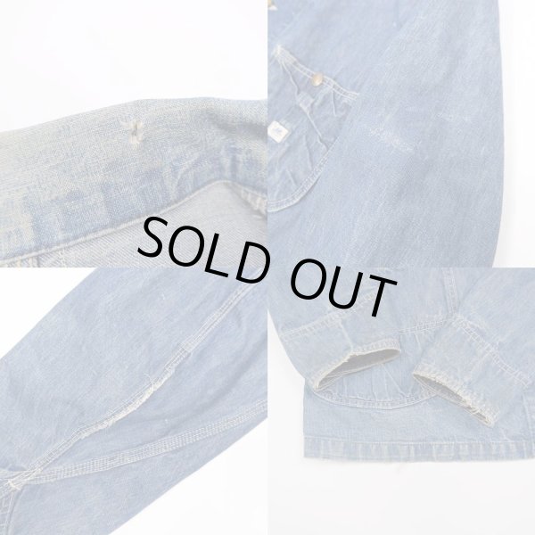 画像6: 60's Lee 91-J デニムカバーオール (6)