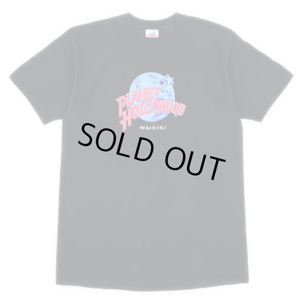 画像1: 90's PLANET HOLLYWOOD ロゴプリントTシャツ (1)