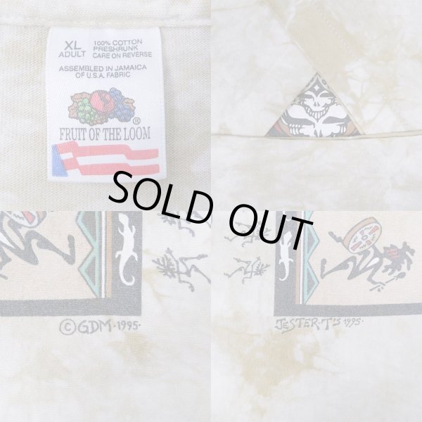 画像4: 90’s Greatful Dead タイダイ柄 バンドTシャツ (4)