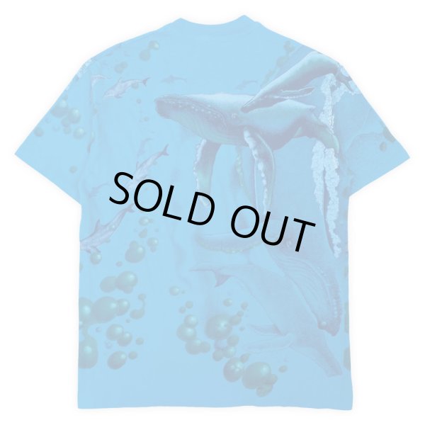 90's Harlequin Nature Graphics オールオーバープリントTシャツ