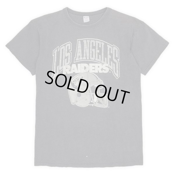 画像1: 80's LOS ANGELS RAIDERS プリントTシャツ "Champion Body / MADE IN USA" (1)