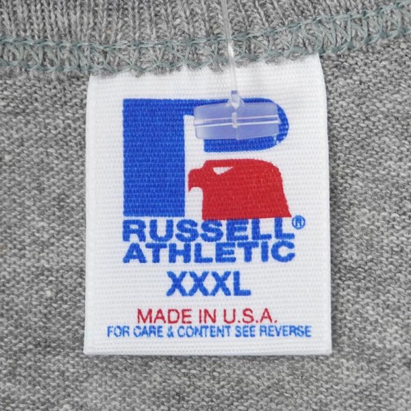 画像2: 80's RUSSELL ブランクTシャツ "DEADSTOCK / MADE IN USA / XXXL" (2)