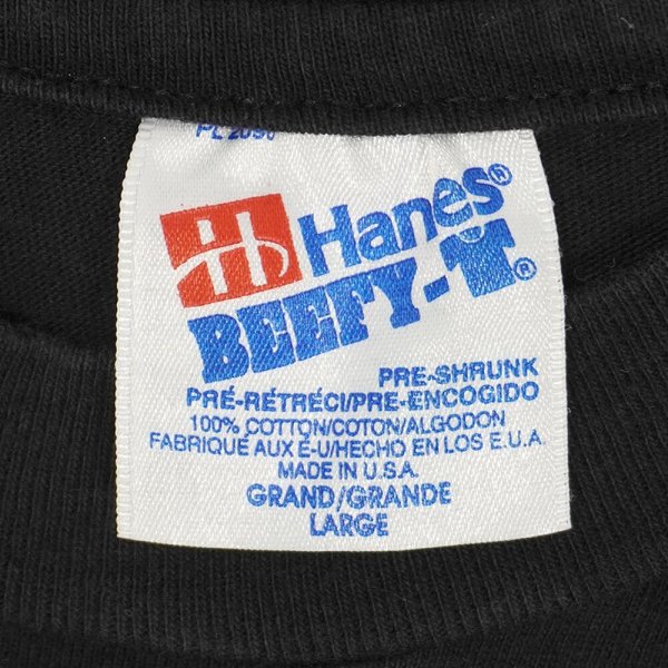 画像3: 90's MV LOPEZ 両面プリント ポケットTシャツ "Hanes BEEFY body / MADE IN USA" (3)