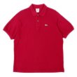 画像1: 00's LACOSTE ポロシャツ "DESIGNED IN FRANCE" (1)