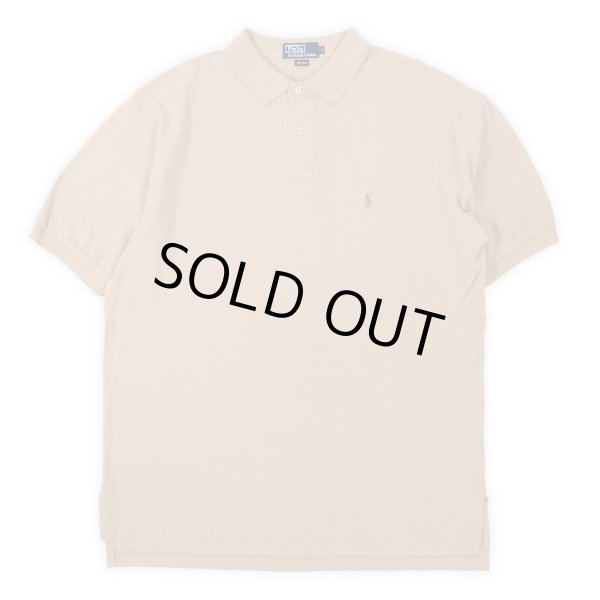 画像1: 90's Polo Ralph Lauren ポロシャツ “BEIGH” (1)